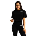 Dámske tielko GymBeam  Limitless Cropped T-shirt Black