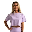 Dámske tielko GymBeam  Limitless Cropped T-shirt Lavender