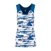 Dámske tielko K-Swiss  Hypercourt Stripe Tank Print/Classic Blue M