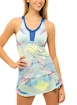 Dámske tielko Lucky in Love  Flow Motion Cami w/ Bra Blue Marine S