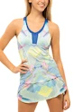 Dámske tielko Lucky in Love  Flow Motion Cami w/ Bra Blue Marine S