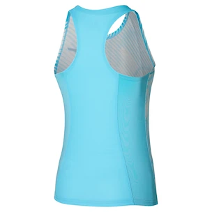 Dámske tielko Mizuno  Charge Printed Tank Blue Glow