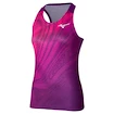 Dámske tielko Mizuno  Charge Printed Tank Purple Magic