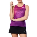 Dámske tielko Mizuno  Charge Printed Tank Purple Magic