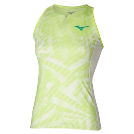 Dámske tielko Mizuno Mugen Printed Tank Neo Lime