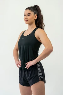 Dámske tielko Nebbia  FIT Activewear Tank Top “Airy” with Reflective Logo black