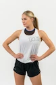 Dámske tielko Nebbia  FIT Activewear Tank Top “Airy” with Reflective Logo white XS