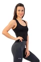 Dámske tielko Nebbia  Sporty Slim-Fit Crop Tank Top 422 black