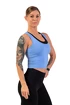 Dámske tielko Nebbia  Sporty Slim-Fit Crop Tank Top 422 light blue