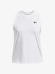 Dámske tielko Under Armour  Essential Cttn Strch Tank-WHT