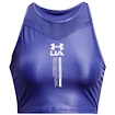 Dámske tielko Under Armour  Iso Chill Crop Tank Purple L