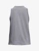 Dámske tielko Under Armour  Live Sportstyle Graphic Tank Steel Medium Heather Gray