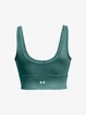 Dámske tielko Under Armour  Meridian Fitted Crop Tank-GRN