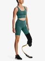 Dámske tielko Under Armour  Meridian Fitted Crop Tank-GRN