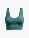 Dámske tielko Under Armour  Meridian Fitted Crop Tank-GRN