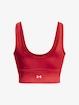 Dámske tielko Under Armour  Meridian Fitted Crop Tank-RED