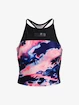 Dámske tielko Under Armour  RUN ANYWHERE CROP TANK-BLK