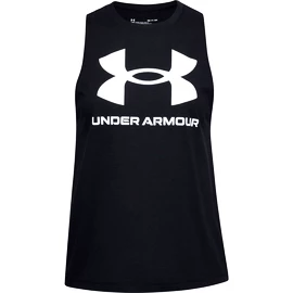 Dámske tielko Under Armour Sportstyle Graphic Tank Black