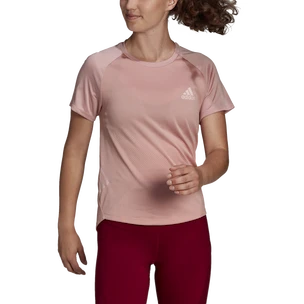 Dámske tričko adidas  Adizero Tee Wonder Mauve