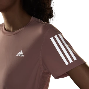 Dámske tričko adidas Own The Run Tee Wonder Mauve XS