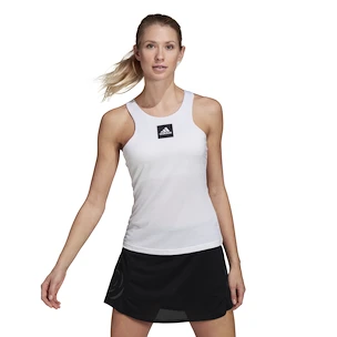 Dámske tričko adidas  Paris Y-Tank Primeblue White