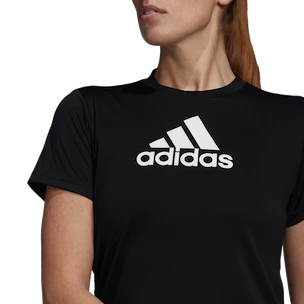 Dámske tričko adidas  Primeblue Designed 2 Move Logo Sport Black XS