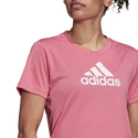 Dámske tričko adidas  Primeblue Designed 2 Move Logo Sport Tee Rose Tone