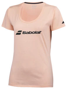 Dámske tričko Babolat  Exercise Babolat Tee Tropical Peach