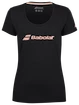 Dámske tričko Babolat  Exercise Babolat Tee Women Black