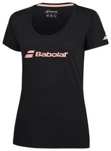 Dámske tričko Babolat  Exercise Babolat Tee Women Black