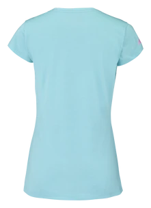 Dámske tričko Babolat  Exercise Flag Tee Women Angel Blue