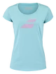 Dámske tričko Babolat  Exercise Flag Tee Women Angel Blue S