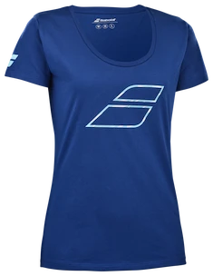 Dámske tričko Babolat  Exercise Flag Tee Women Sodalite Blue