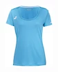 Dámske tričko Babolat  Play Cap Sleeve Top Women Cyan Blue