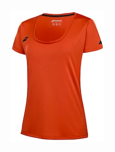 Dámske tričko Babolat  Play Cap Sleeve Top Women Fiesta Red