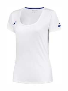 Dámske tričko Babolat  Play Cap Sleeve Top Women White/White