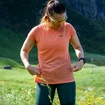 Dámske tričko Bergans  Floyen Wool Tee Orange