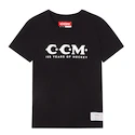 Dámske tričko CCM 125 Anniversary SS Tee Black L