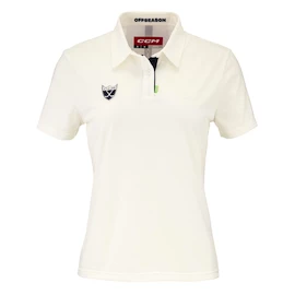 Dámske tričko CCM Golf Polo Blanc