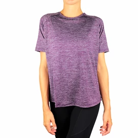 Dámske tričko Endurance Athlecia Pasew Melange Seamless Tee Purple