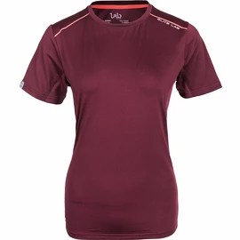 Dámske tričko Endurance Tech Elite X1 SS Tee Wine