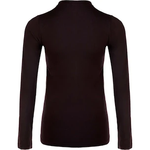 Dámske tričko Endurance  Yalia Seamless Wool Print LS Baselayer Dark Purple