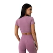 Dámske tričko GymBeam  FLO CropTop Violet