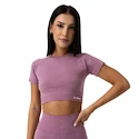 Dámske tričko GymBeam  FLO CropTop Violet