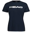 Dámske tričko Head  Club Basic T-Shirt Women Navy XL