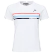 Dámske tričko Head  Padel Tech T-Shirt Women White M