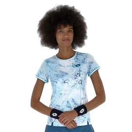 Dámske tričko Lotto Tech W IV - D2 Tee Spun Sugar Blu