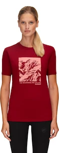 Dámske tričko Mammut  Core T-Shirt Blood Red