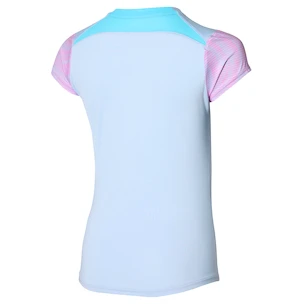 Dámske tričko Mizuno  Charge Printed Tee  Halogen Blue M