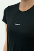 Dámske tričko Nebbia  FIT Activewear T-Shirt “Airy” with Reflective Logo black